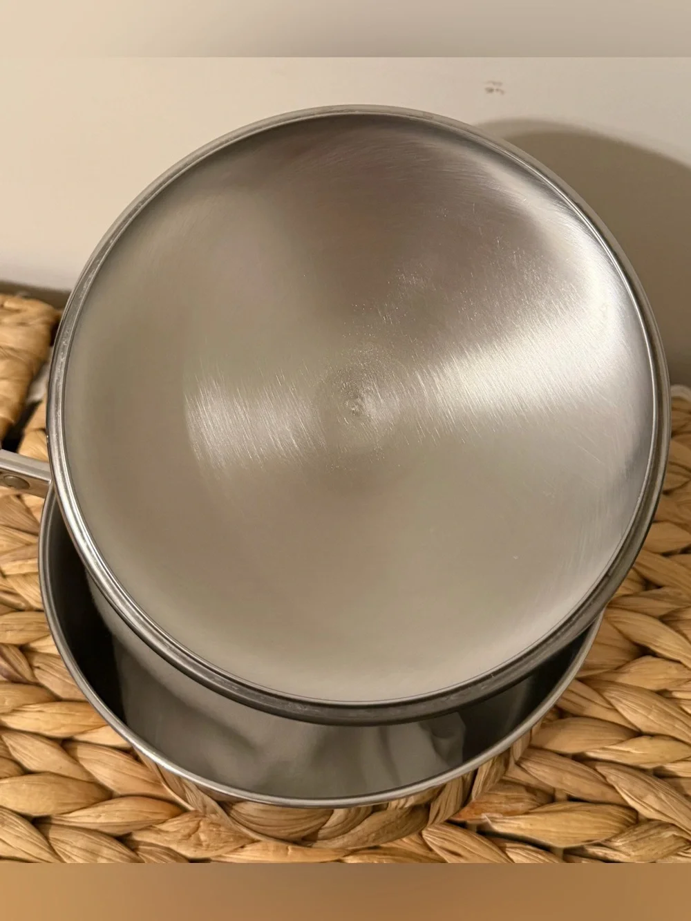 Vintage Revere Ware 1.5 Qt Copper Bottom Saucepan Clinton ILL With Lid